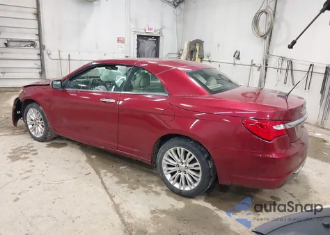 2013 Chrysler 200 Limited из США, поврежденный, VIN 1C3BCBFG5DN701646